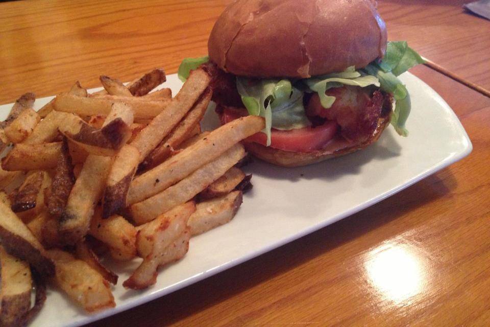 BLT with house-made Slab Bacon