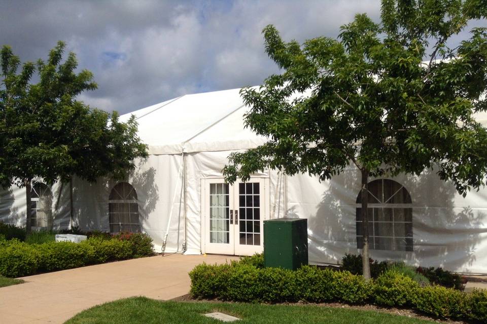 SpringHill Suites Napa Valley event tent