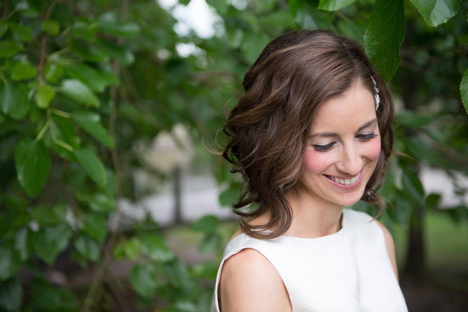 Downtown Traverse City Bride