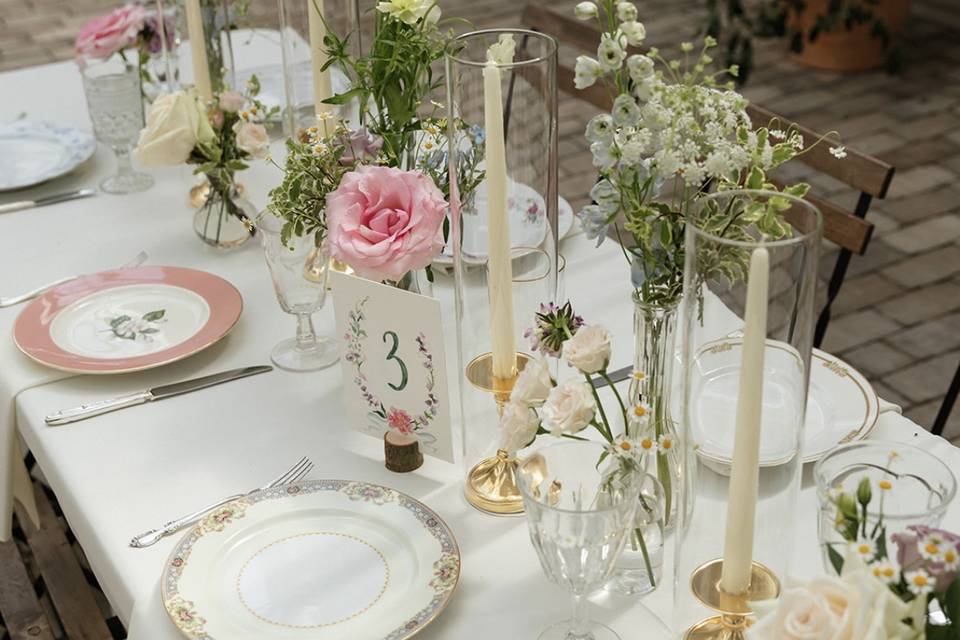 Tea Party Tablescape