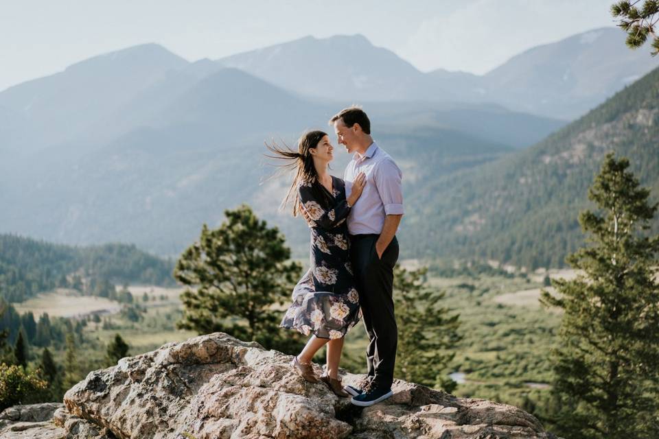 Couple in National Park