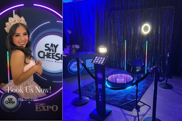 Say Cheese 360 Photo Booth