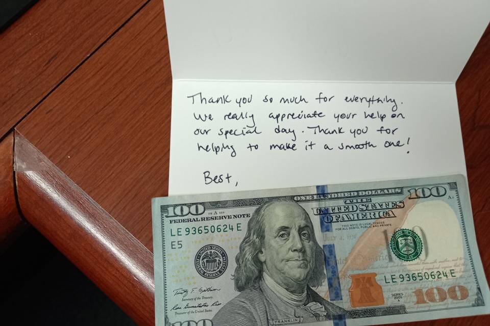 Another happy client!