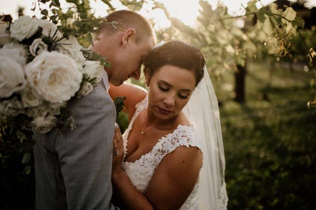 Portrait of the bride and groom - Oats & Honey