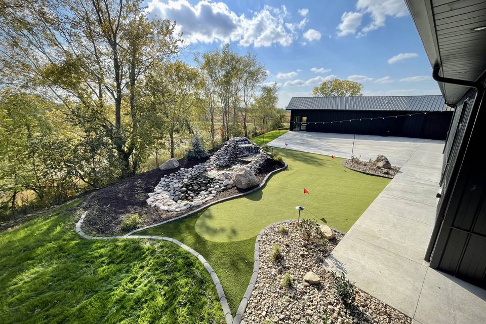 Putting Green and Games Area