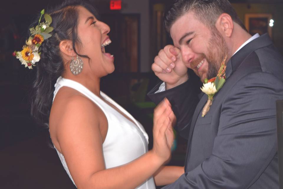 Teary Groom
