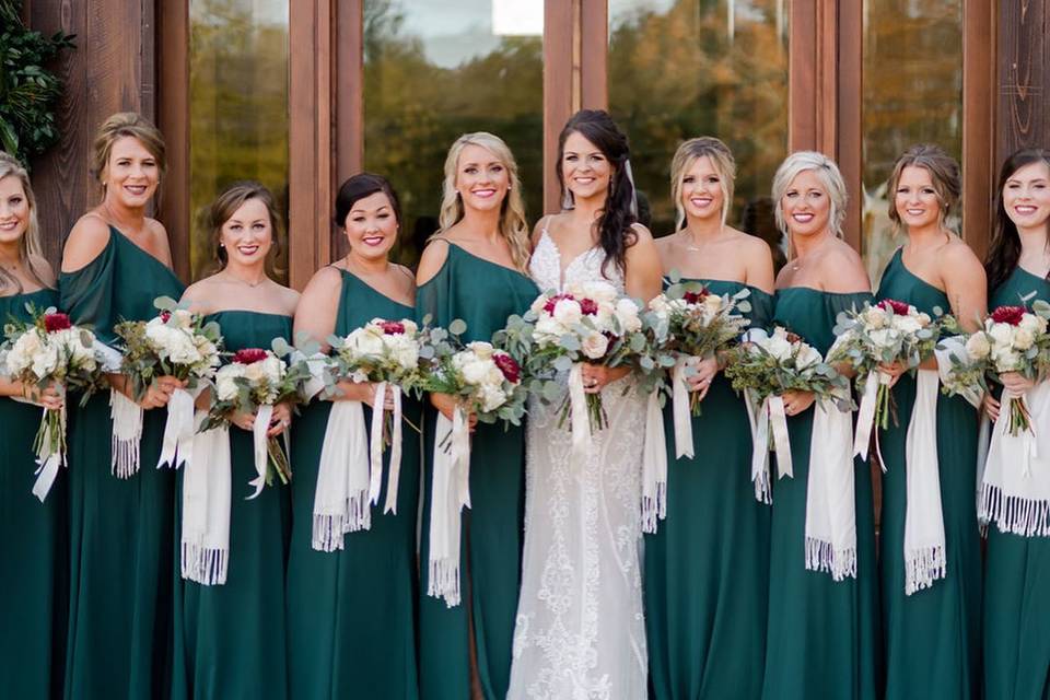 Teal wedding