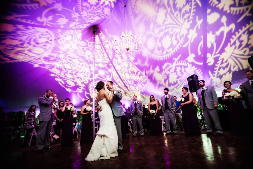 First dance - light and design