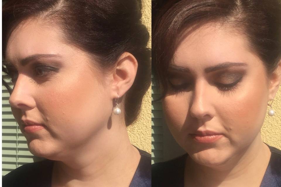 Bridesmaid makeup