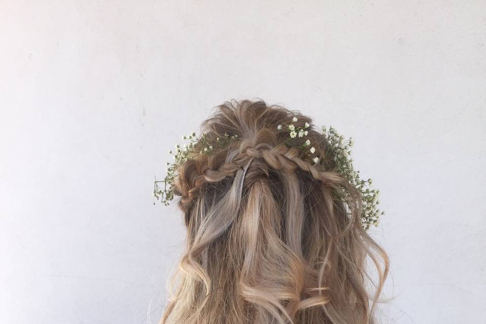 Bridesmaid hair