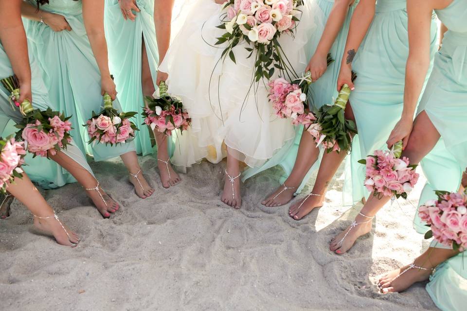 Beautiful bridesmaids