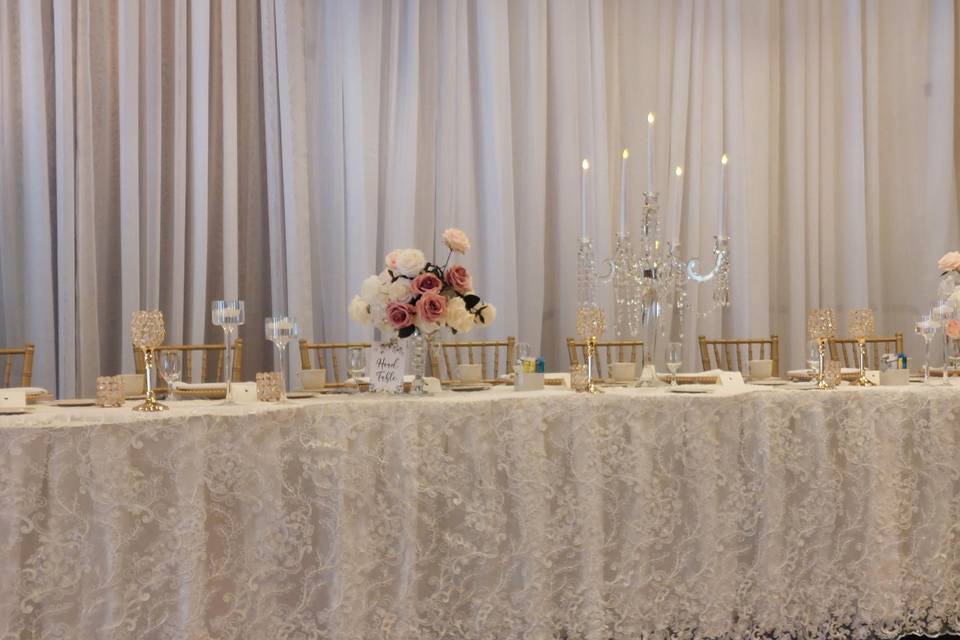 Barbie and Tou's Wedding table