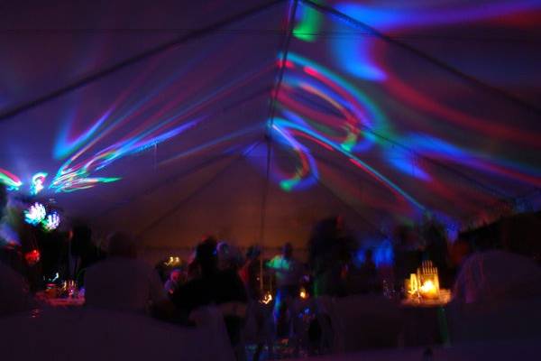 Dancing, Tented Reception