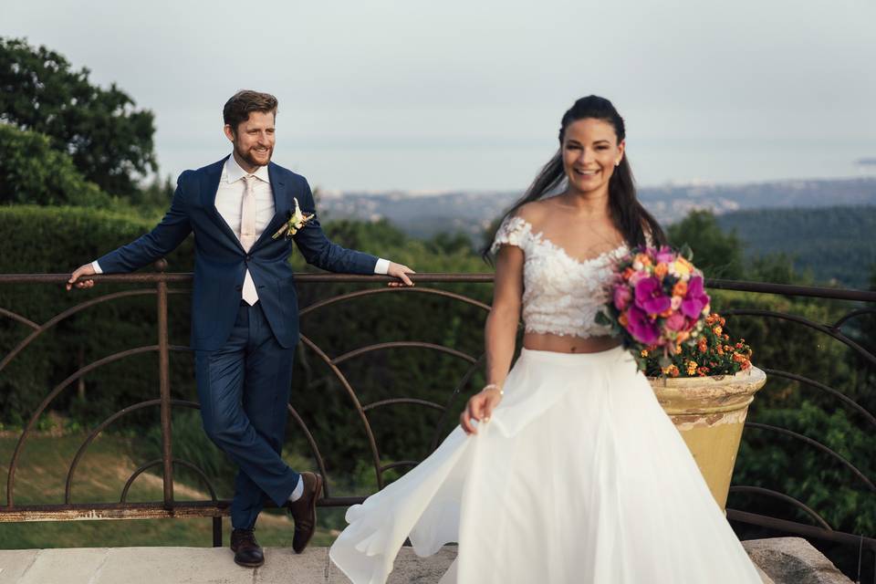 Wedding on yacht