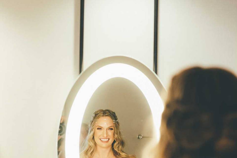 Wedding hair & makeup