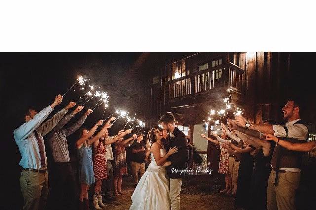 Sparkler send-offs