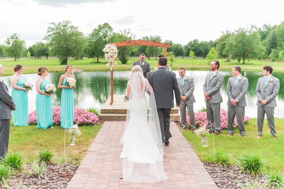 One of five ceremony sites