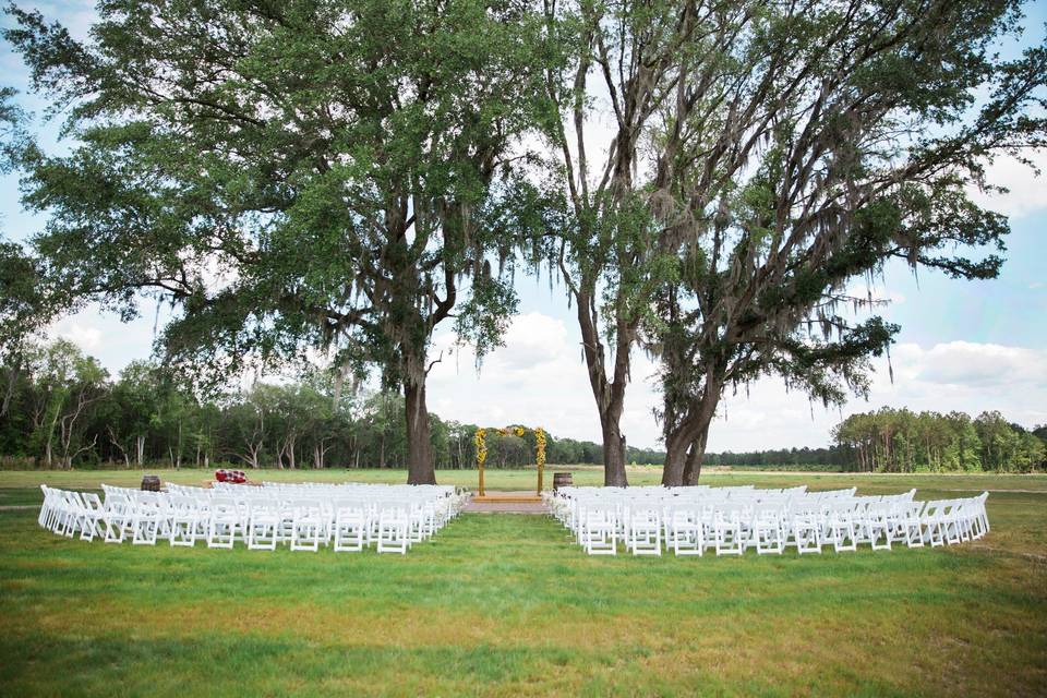 One of five ceremony sites