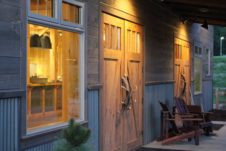 The Barn's Front Doors