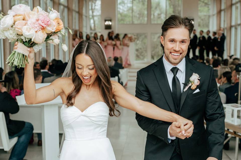 Just married bliss!!!