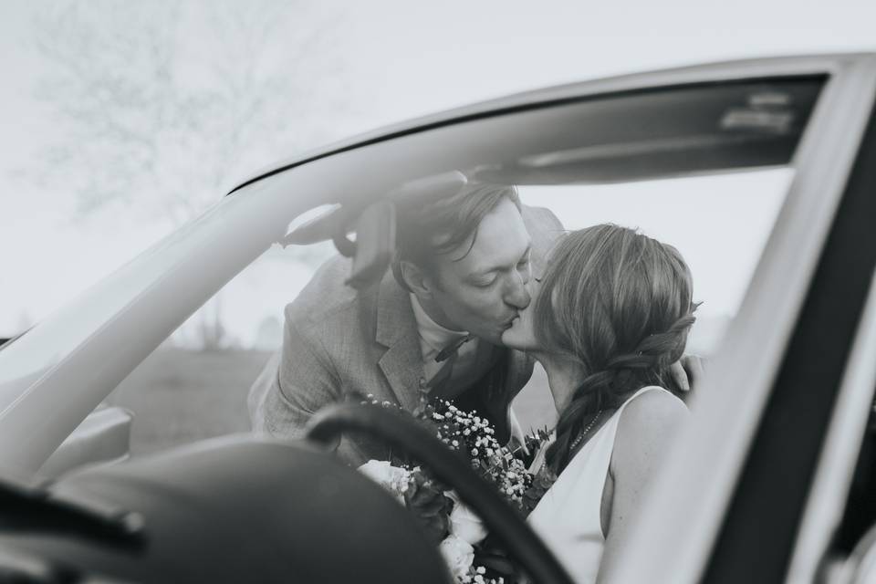 Kiss in the Getaway Car