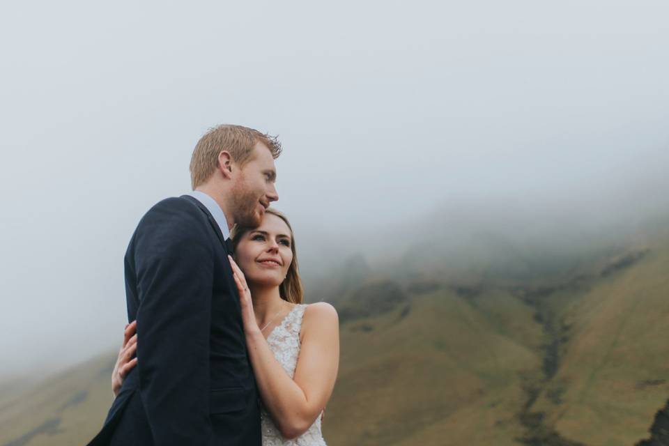 Icelandic destination wedding