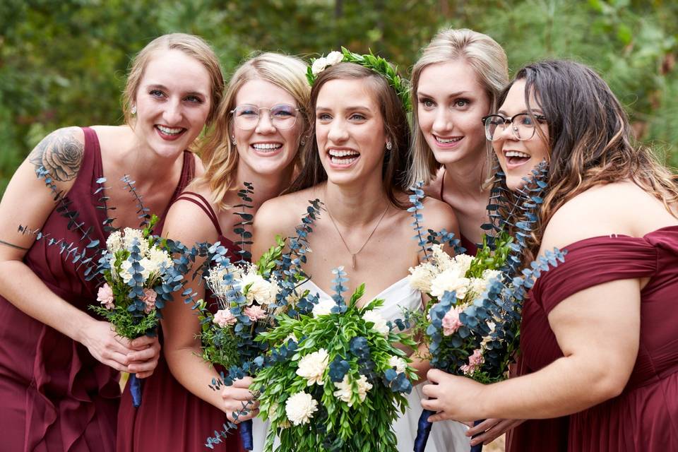 The bridal party - The Imperial Lens Photography