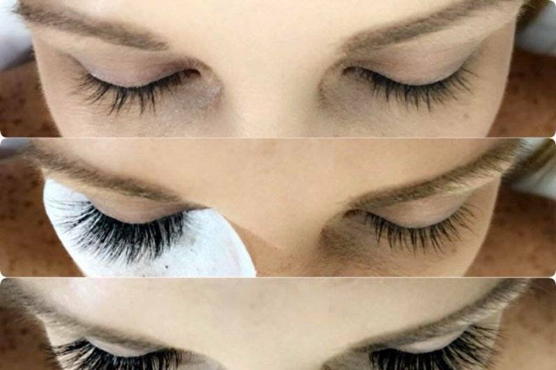 Volume lash extensions B curl