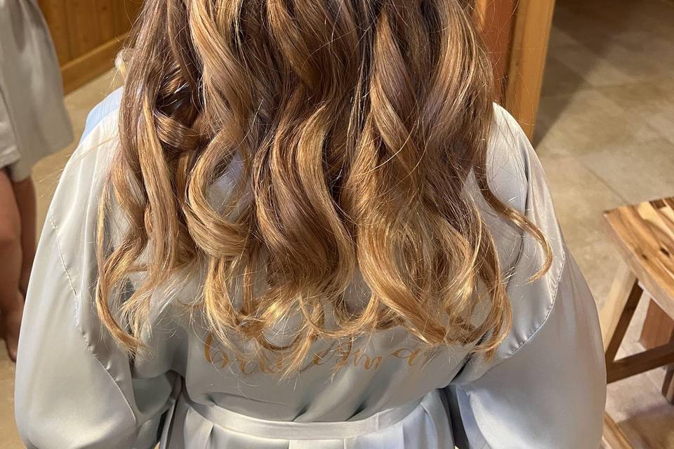 Flower Girl Hair