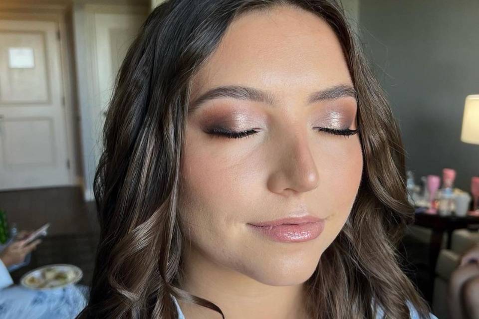 Makeup Glam - bridesmaid