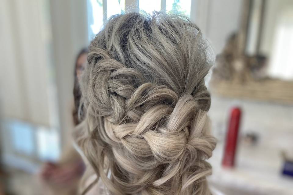 Bridal hair