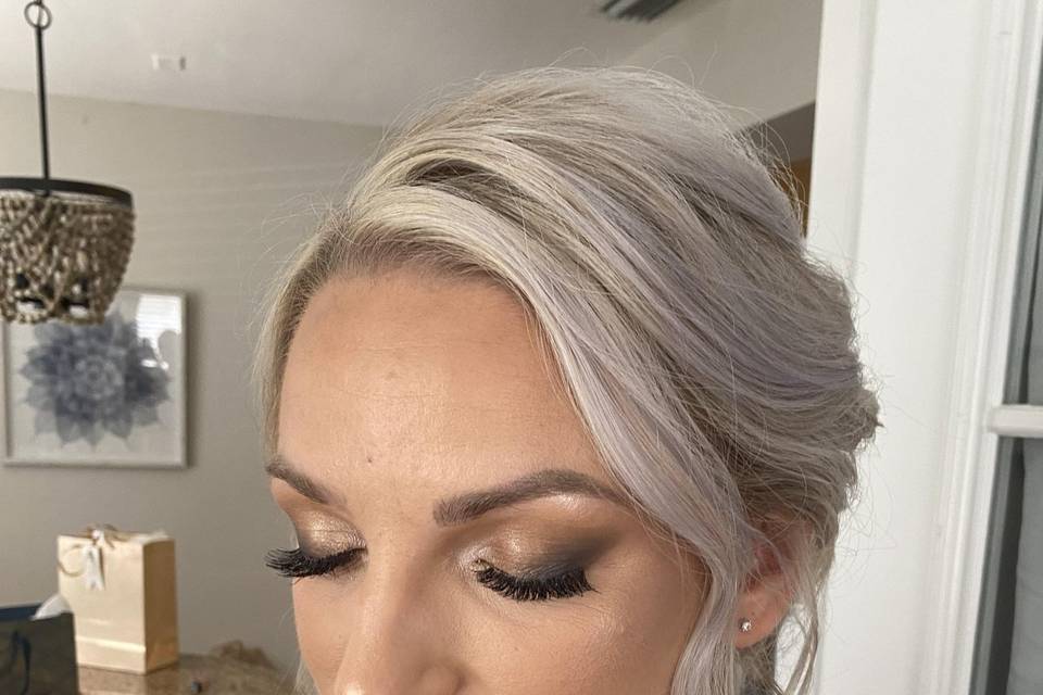Makeup Glam - bridesmaid