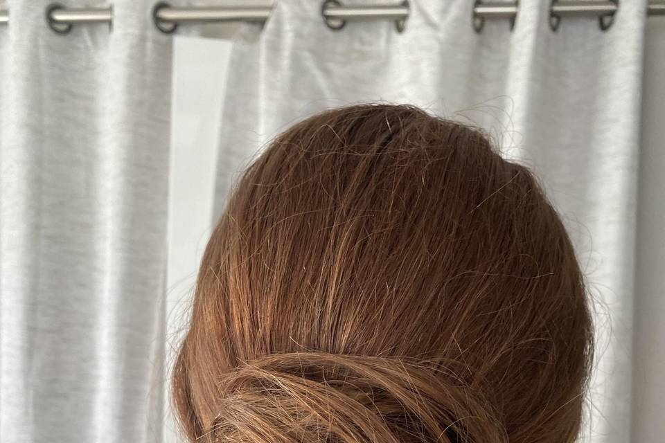 Bridesmaid hair