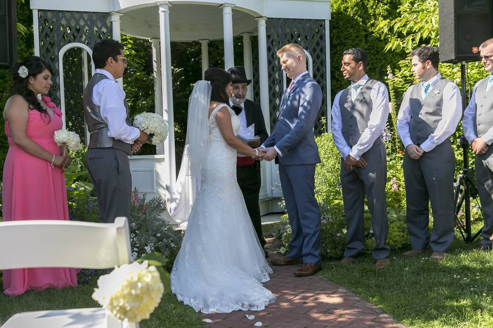 Outdoor ceremony