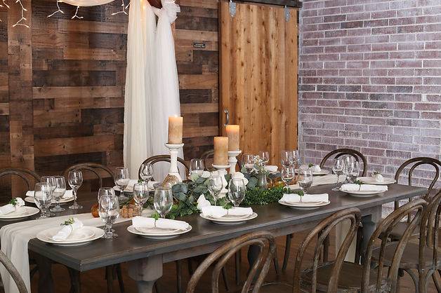 Rustic Chic Banquet Space