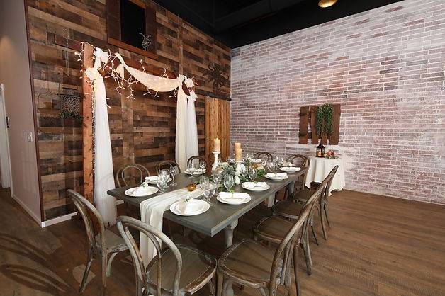 Rustic Chic Banquet Space