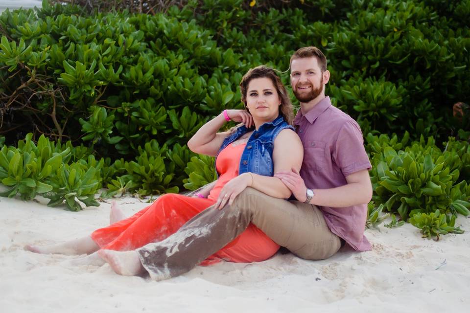 Engagement Session in Cancun