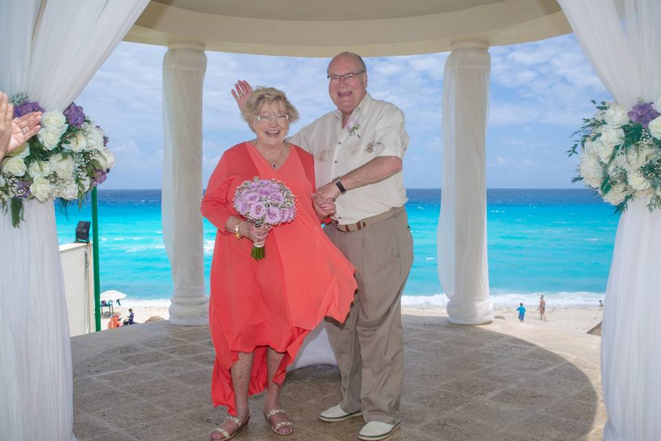 Wedding in Marriott Cancun