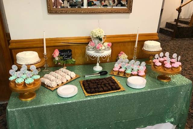 Dessert Table set up