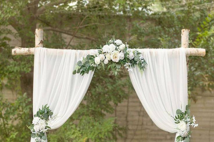 Elegant Backdrop Drapery