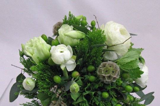 Green leafy bouquet