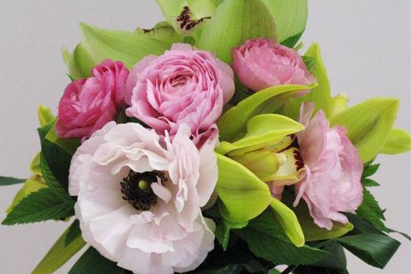 Flowers and leaves