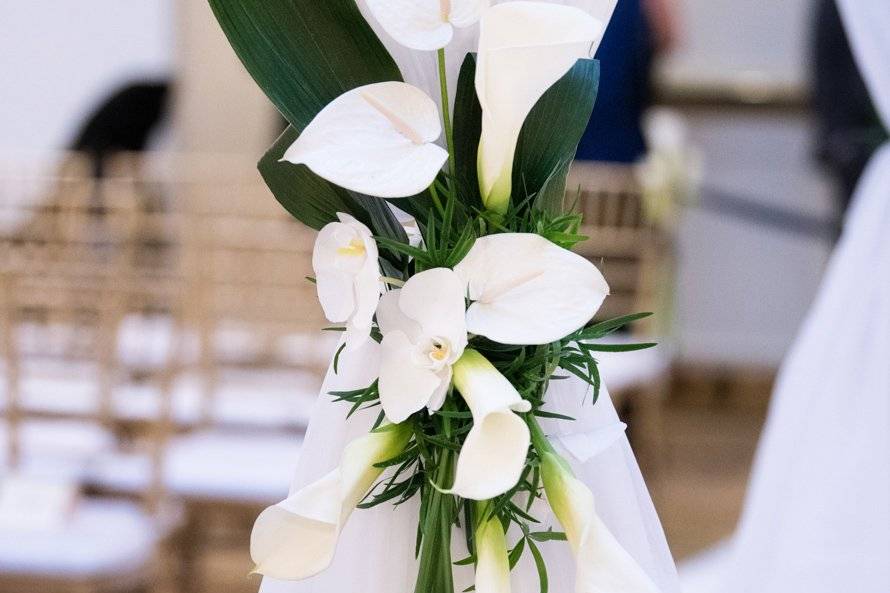 Circular Draped Chuppah