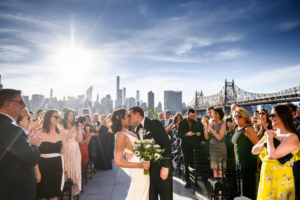 Beautiful outdoor wedding!