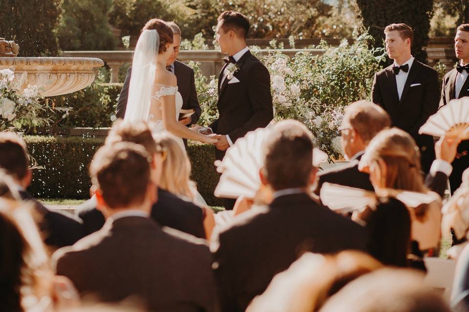 Ceremony greystone mansion