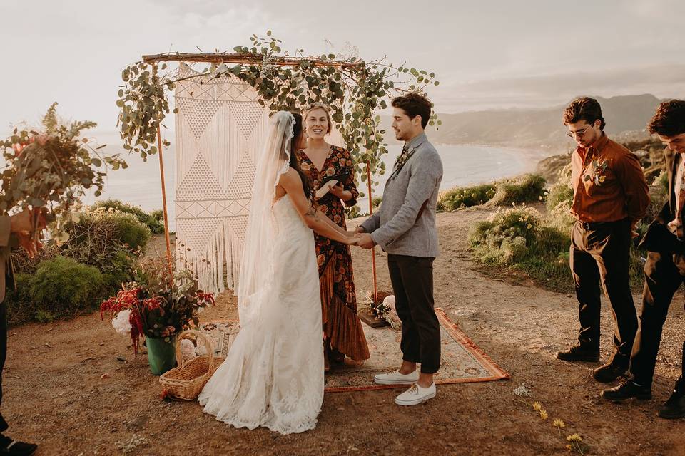 Malibu Elopement at Point Dume