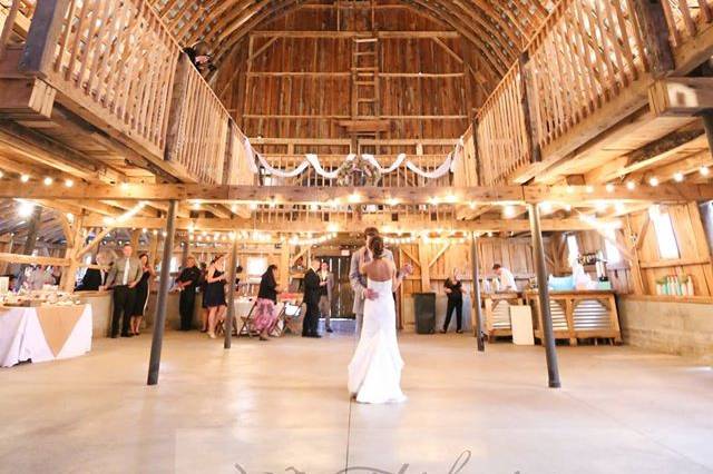 Main barn dance floor