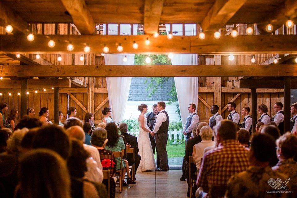 Indoor ceremony