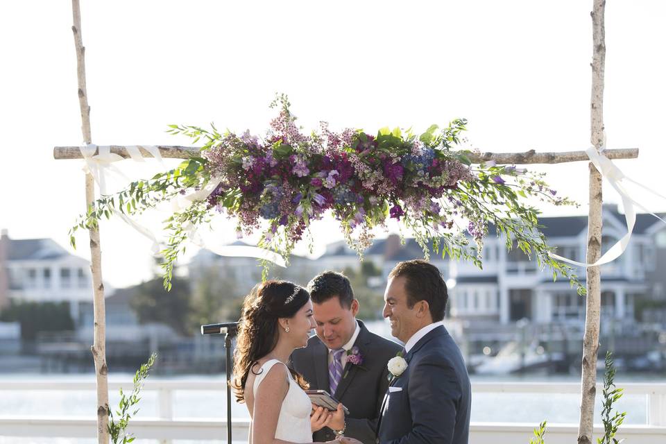 The ceremony