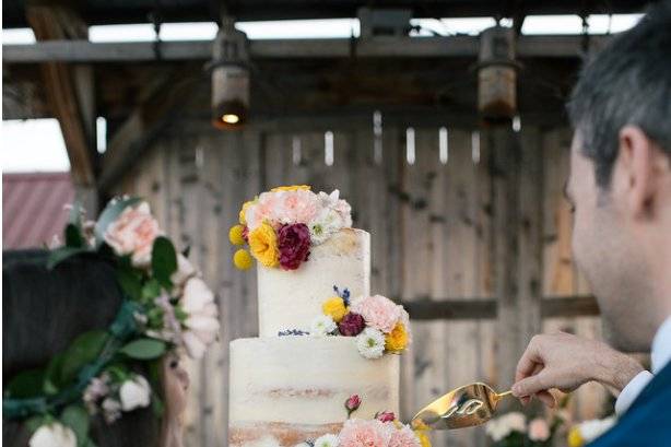 Floral Confetti Cakes — Round House Bakery